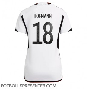 Tyskland Jonas Hofmann #18 Hemma Matchtröja Dam VM 2022 Kortärmad